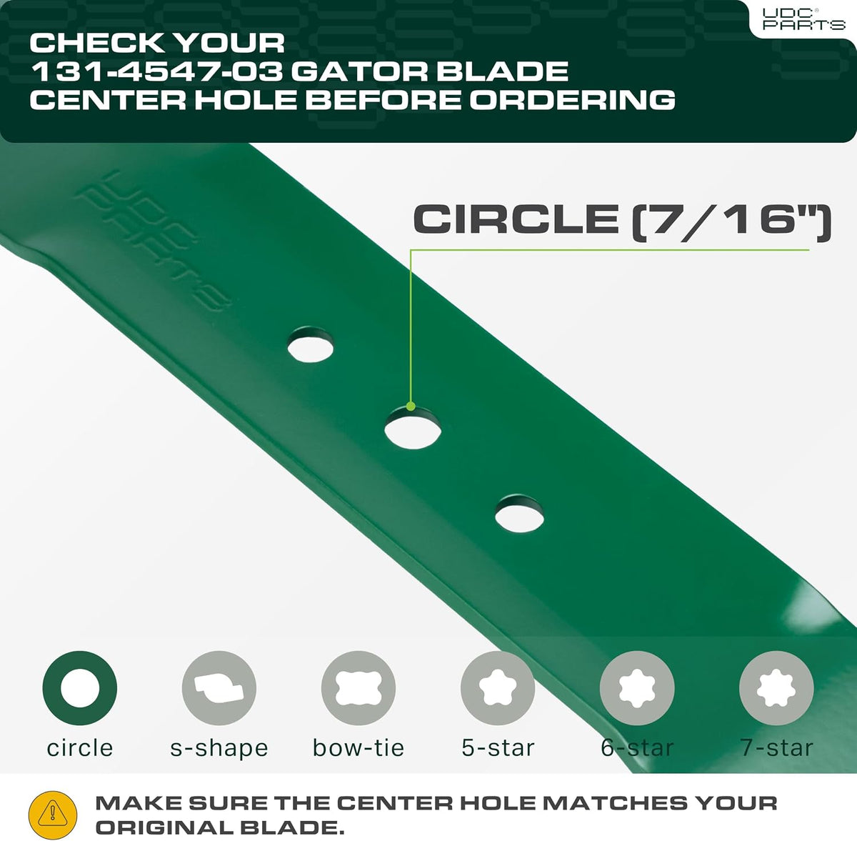 UDC Parts 131-4547-03 Toro 22 Inch Recycler Lawn Mower Blades Replacement
