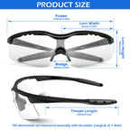 30 Pack Safety Glasses Bulk Men Women, ANSI Z87.1 Protective Eyewear