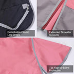 1200D Horse Blanket, 0g No-Fill Waterproof Turnout Rain Sheet