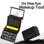 Black Box Eyelash Stamp Kit,3-In-1 Wing Eyeliner & Lower Lash & Freckle Marking Stamping Tool