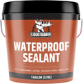 Waterproof Sealant - Roof & Gutter Coating, Black, 1 Gallon