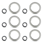 Fuel injector Gasket Ring & Element Seal Replace 13537591006 13537577649