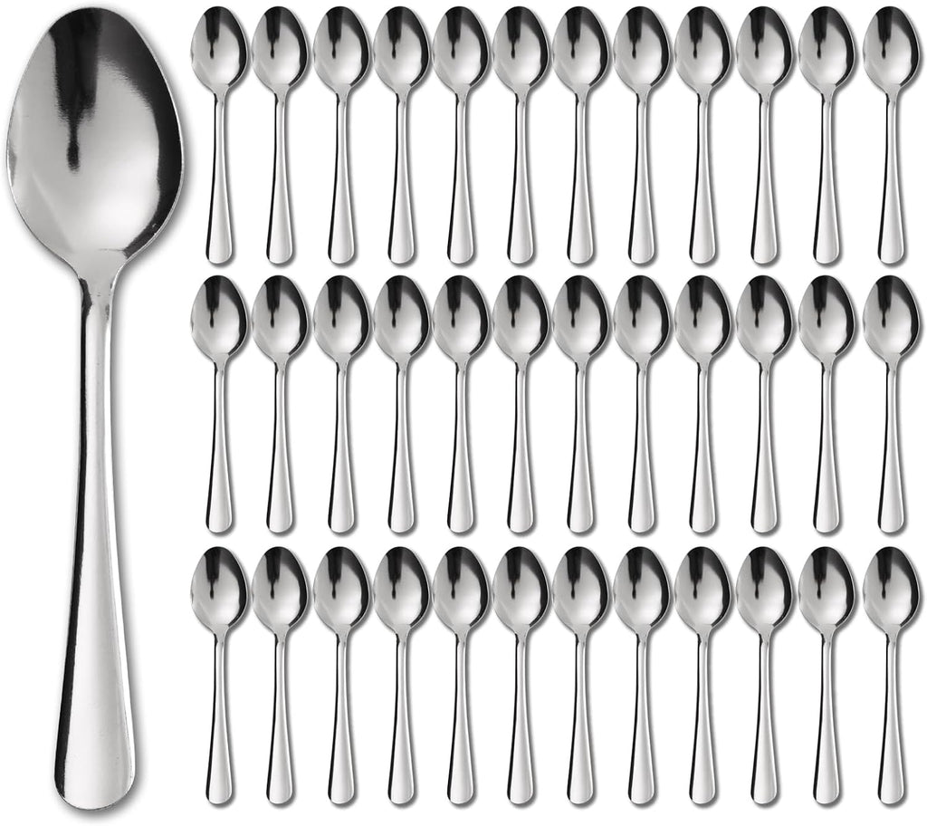 Windsor 36-Piece Set Stainless Steel Teaspoons, Tea Spoons