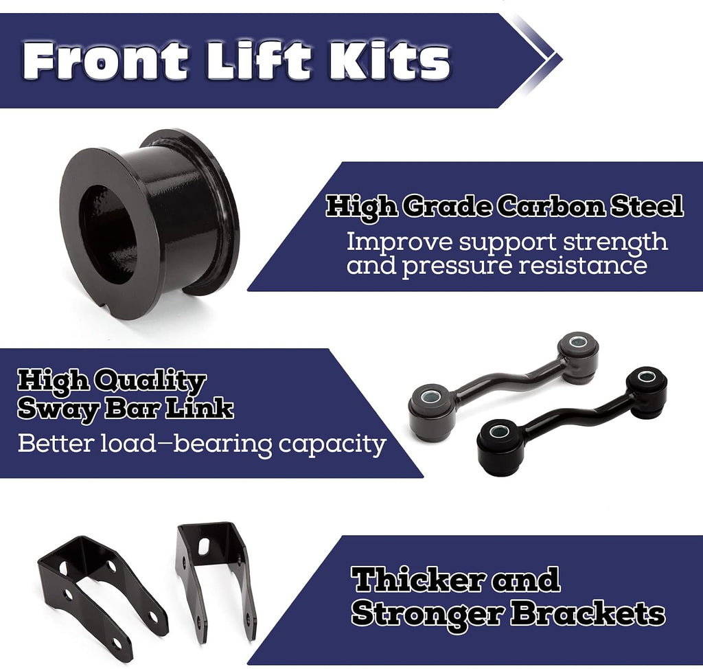 KSP Jeep Gladiator Lift Kit, 2.5 inch Jeep Wrangler Leveling Kits