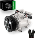 Air Conditioner AC Compressor with A/C Clutch for 2002-2006 RSX 2.0L