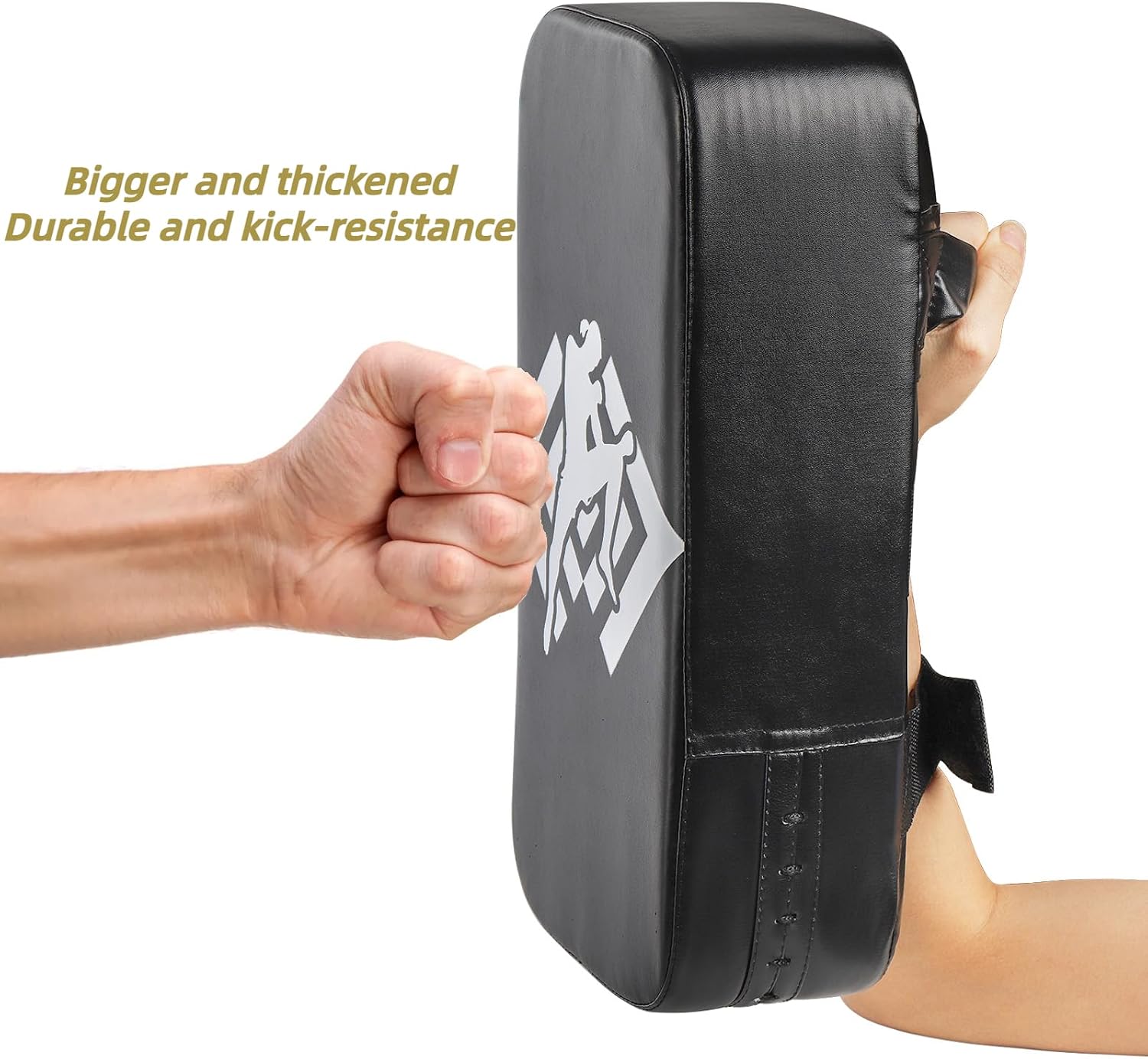 2 Pack Muay Thai Pads, Boxing Equipment Kicking Punching Shield, MMA Karate Taekwondo Training Pads for Men Women Gym