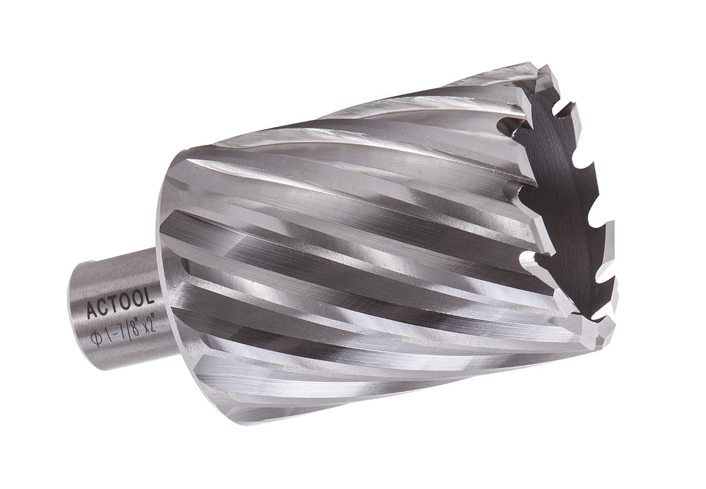 1-7/8" Diameter × 2" Depth of Cut HSS ANNULAR Cutter with 3/4'' Weldon Shank