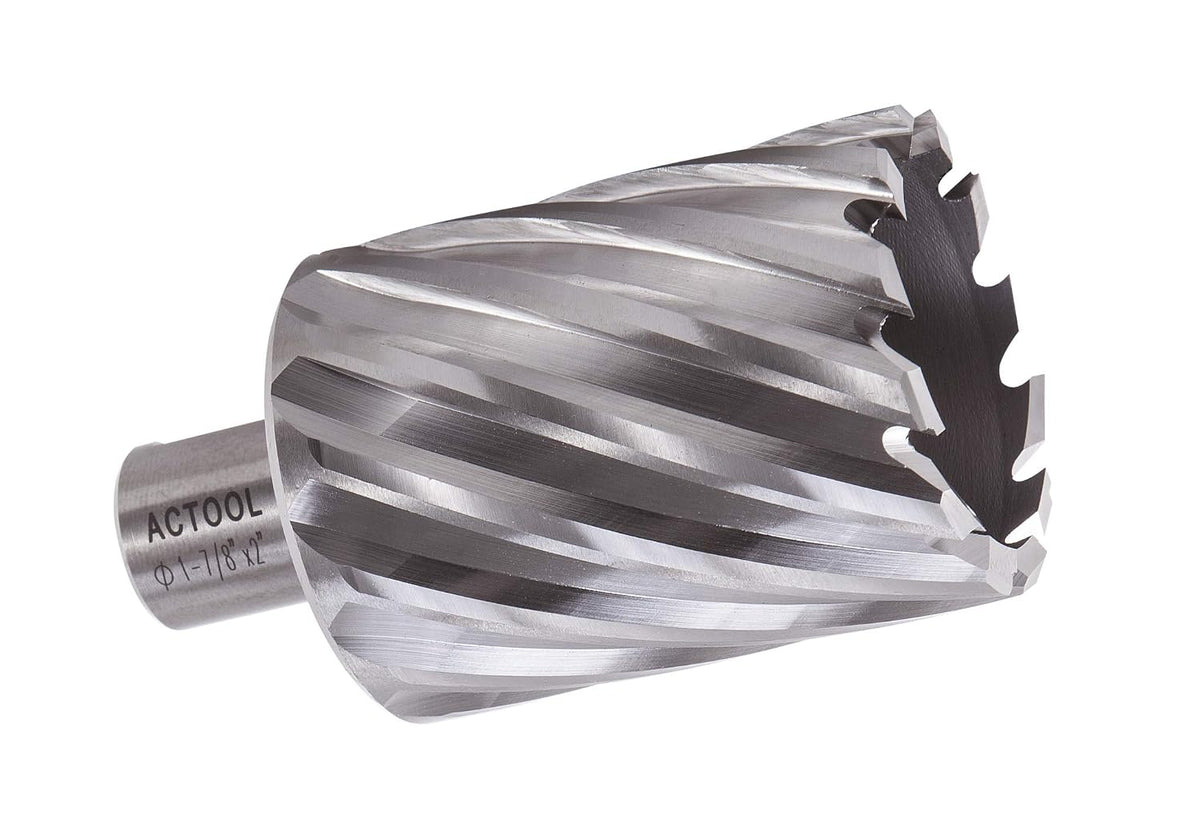 1-7/8" Diameter × 2" Depth of Cut HSS ANNULAR Cutter with 3/4'' Weldon Shank