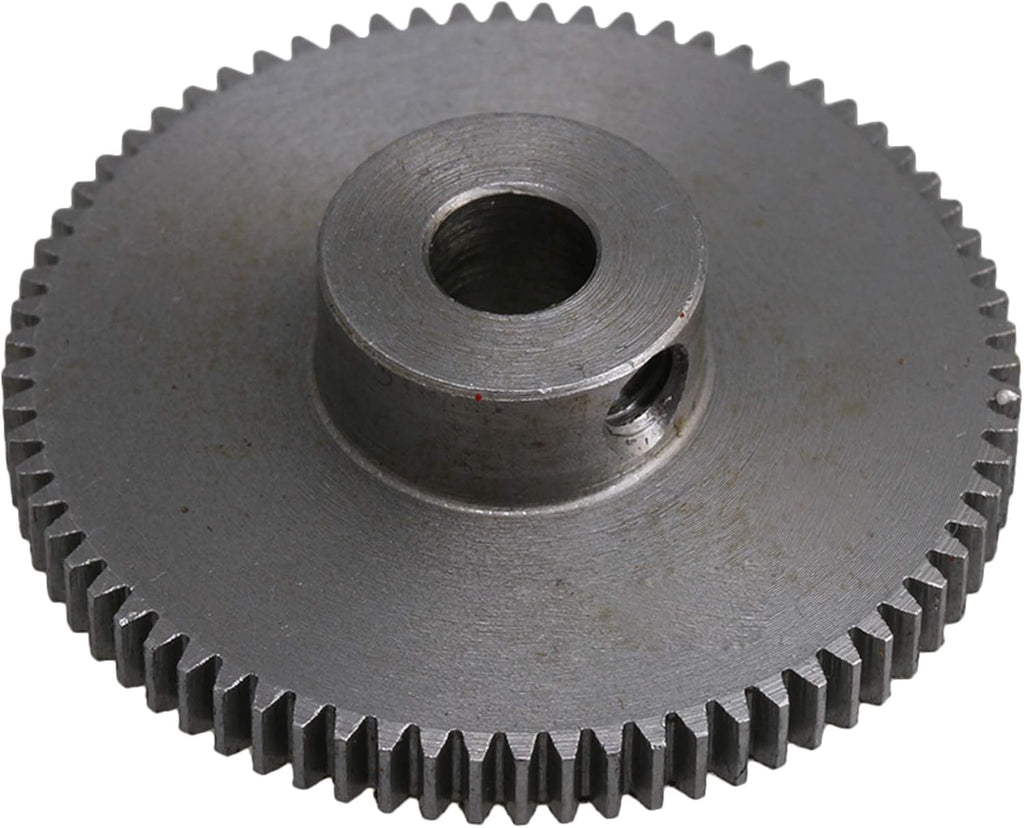 72 Teeth Steel Pinion Gear 6mm Shaft Hole 0.5 Module Spur Gear Small Size for DIY