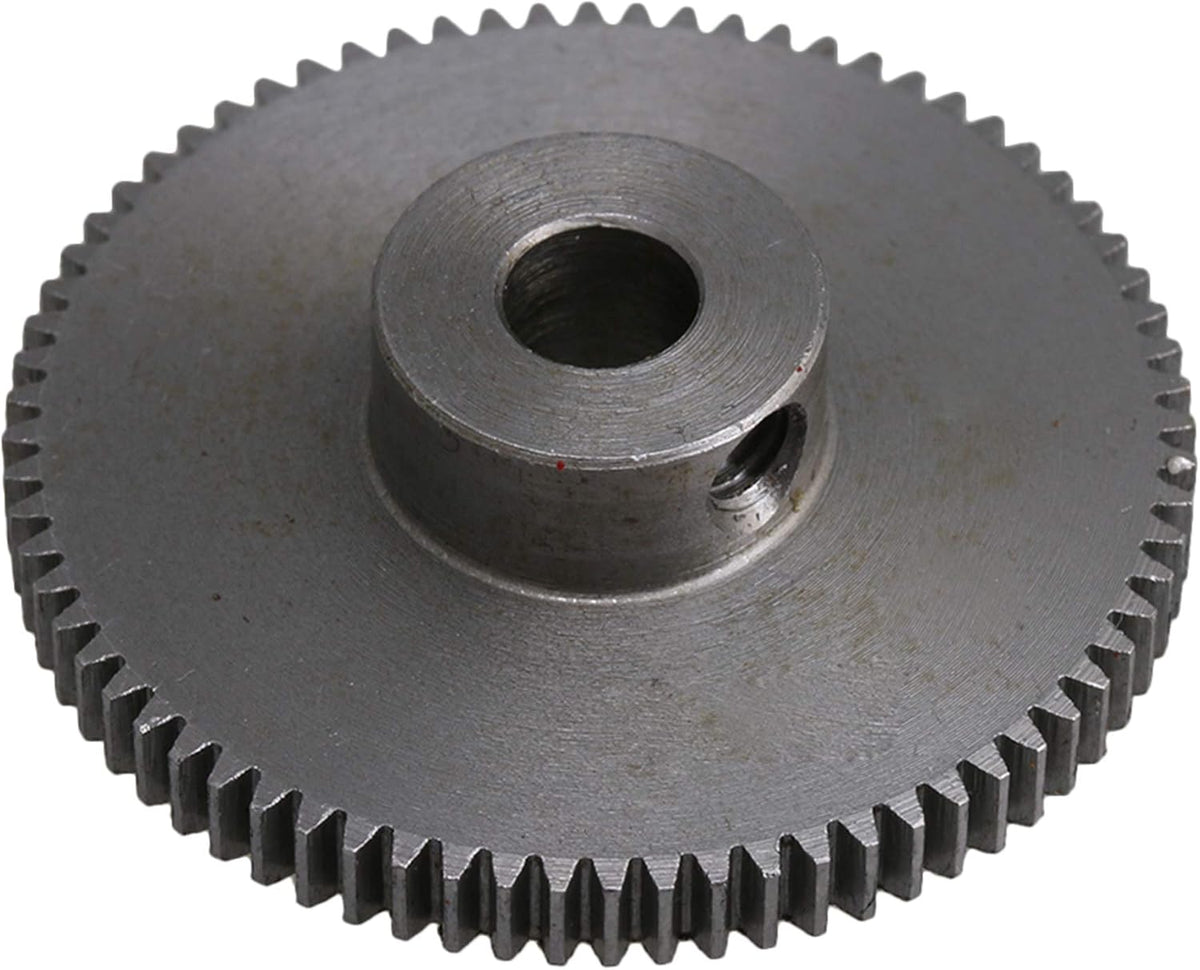 72 Teeth Steel Pinion Gear 6mm Shaft Hole 0.5 Module Spur Gear Small Size for DIY