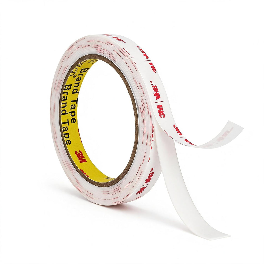 3M Double Sided Tape Heavy Duty, 0.39’’×10Ft Removable Mounting Tape