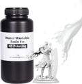 Water Washable 3D Printer Resin, 405nm High-Speed Printing Liquid Photopolymer Resin, Upgraded Formula 3D Printing