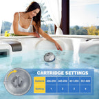 8-Pack Replacement Cartridges Hot Tub for Frog Ease Floating System