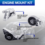 3PCS Engine Motor Mount Set Compatible with Chevy Cobalt HHR G5 G4