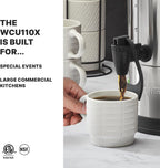 Commercial Coffee Urn 100 Cup Stainless Steel Coffee Maker