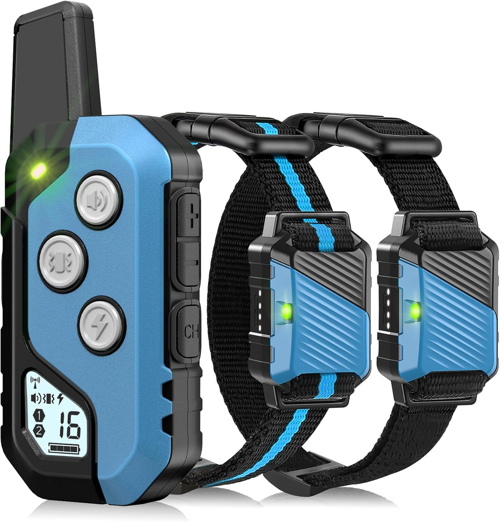 Shock Collar for Dogs, Dog Training Collar with Remote for 2 Dogs