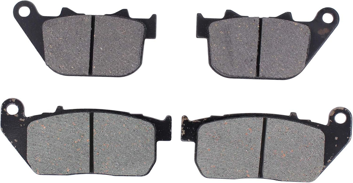 MOTOKU Front and Rear Brake Pads for Sportster 883 SuperLow Custom