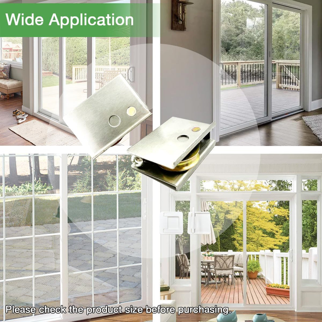 4-Pack 0C5Y00P0 Sliding Patio Door Rollers