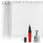 Extra Thick Bubble Wrap,7.87” x 164 ft Air Pillows For Shipping