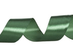1 1/2 Inch Dark Green Solid Satin Ribbon for Gift Wrapping, 50 Yards