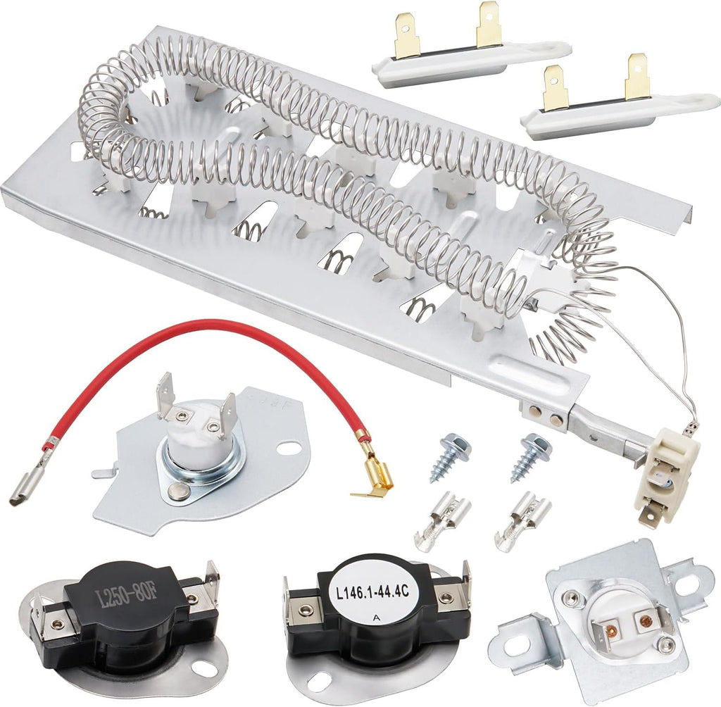 WED5100HW2 WED5100HW3 WED5100HW1 Dryer Heating Element Kit for Whirlpool