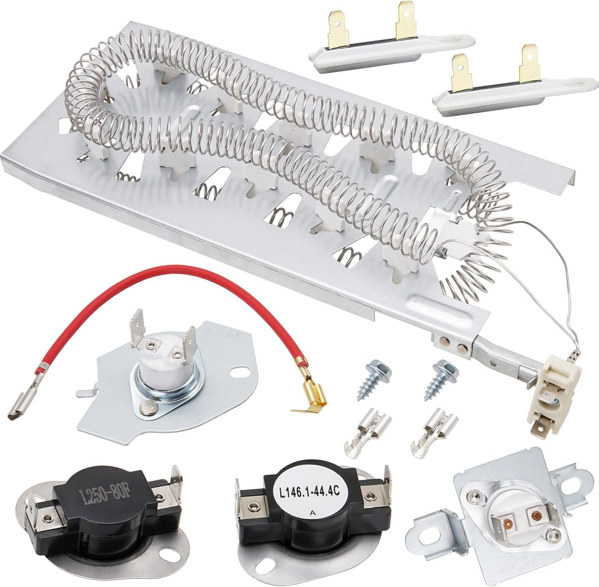WED5100HW2 WED5100HW3 WED5100HW1 Dryer Heating Element Kit for Whirlpool