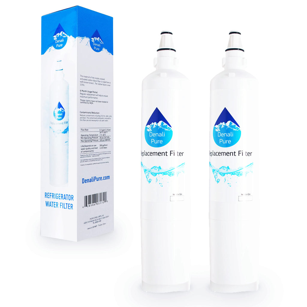 2-Pack Replacement for LG LFX25975SB Refrigerator Water Filter
