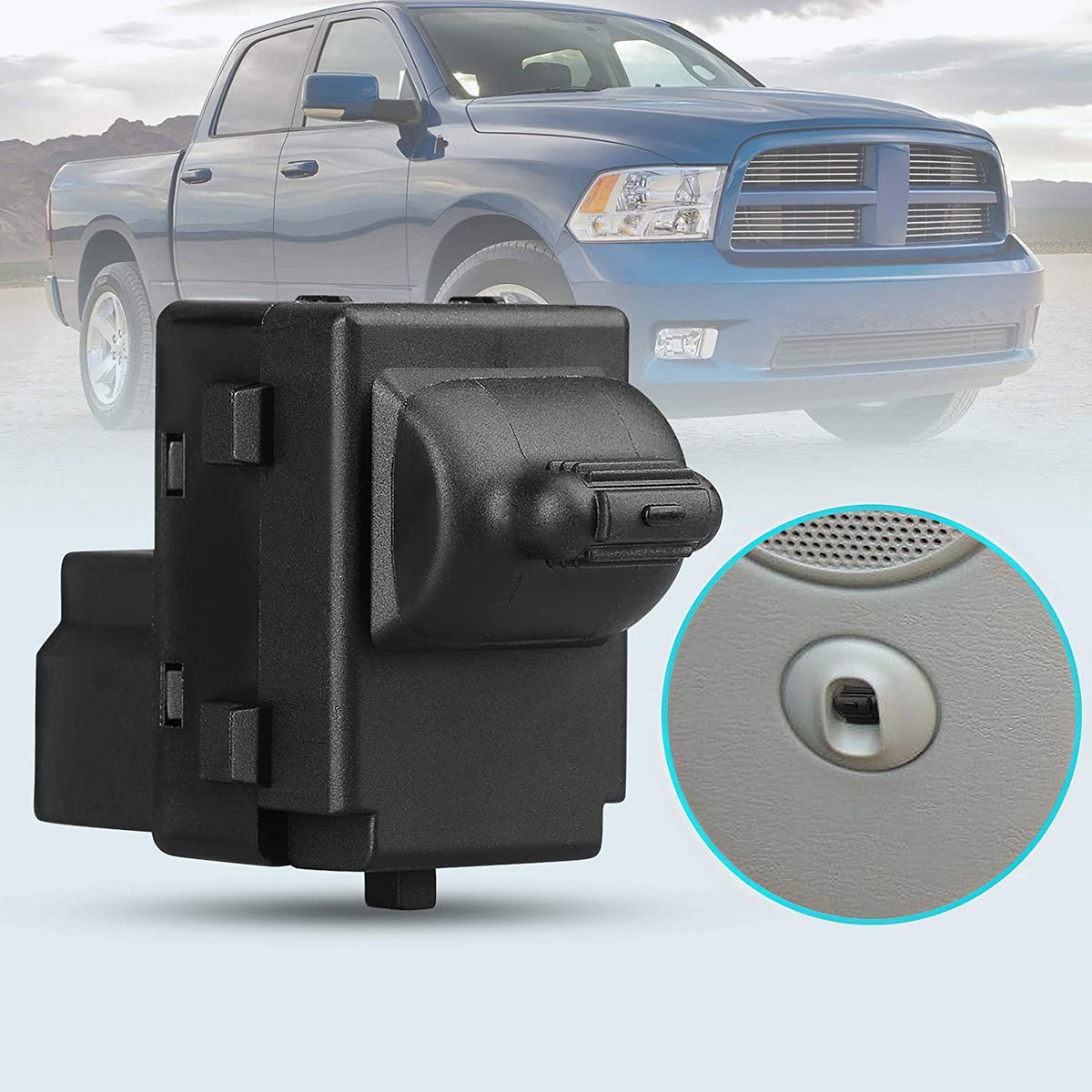 Passenger 56007695AC Power Window Switch for 2002-2009 Dodge Ram