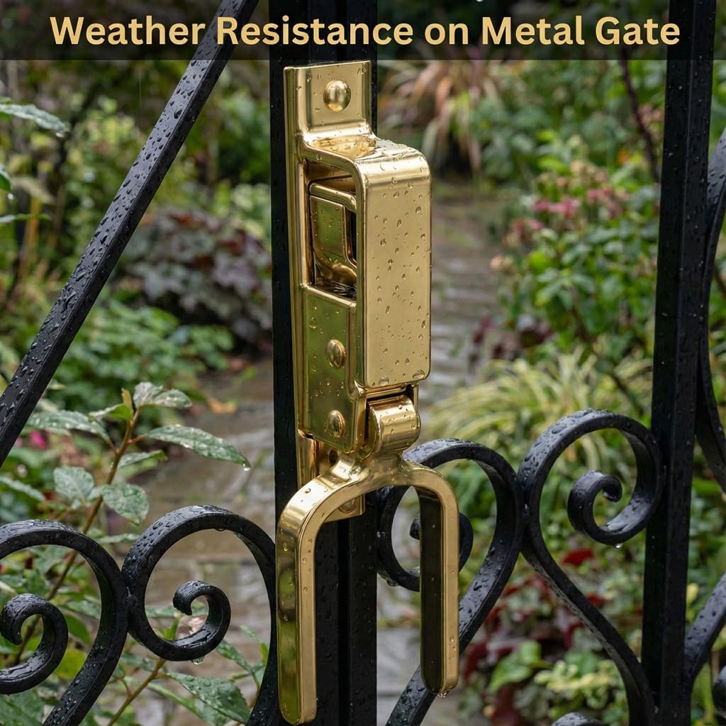 Instant Locking Farm Gate Latch – Heavy Duty Self-Closing Lever