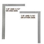 Mayes 10747 Steel Framing Square Made in USA 16"x24" with Graduations