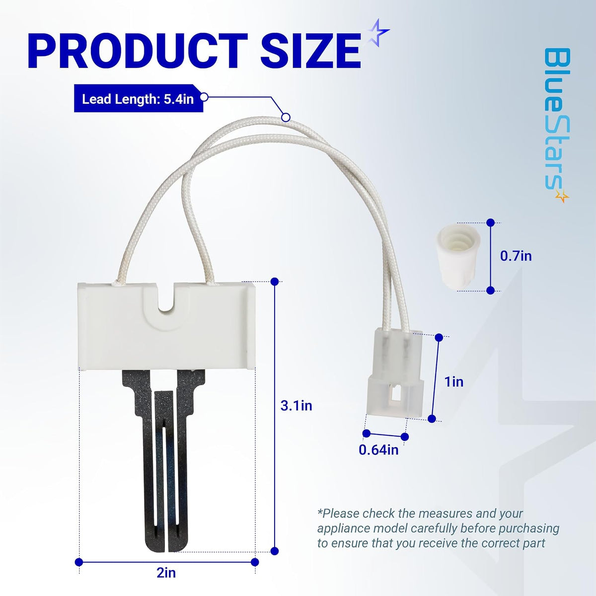 [2026 Upgraded] BlueStars LH33ZS004 Igniter for Carrier Payne Bryant
