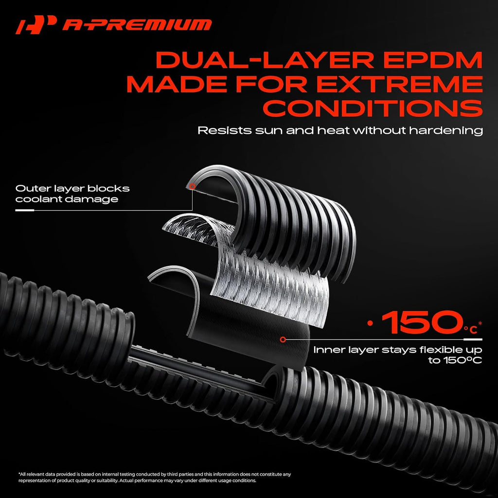 A-Premium A/C Suction & Discharge Line Hose Assembly Compatible with Ford