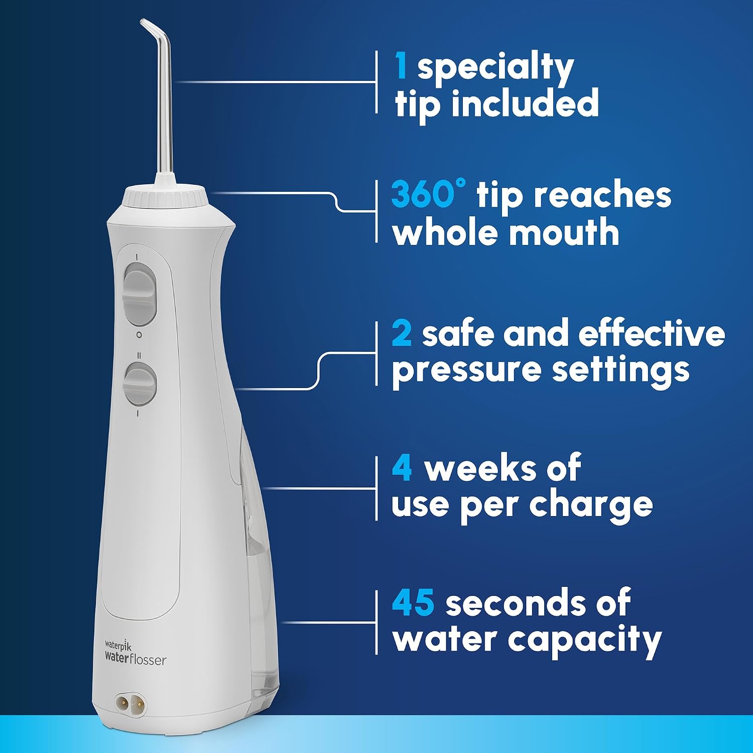 Cordless Pearl and Sensonic Rechargeable Electric Toothbrush and Water Flosser Combo, Complete Dental Care for Teeth