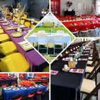 90x132 Nude Wholesale Rectangle Polyester Tablecloth Linen Wedding Party Restaurant Tablecloth