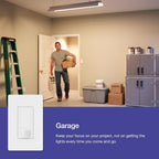 Lutron Motion Sensor Light Switch, 5 Amp 3-Way, for Lighting and Fans