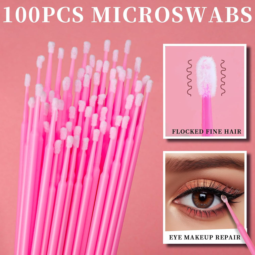310PCS Disposable Makeup Applicators Kit, Mascara Wands Lash Spoolies, Eyeshadow Applicators, Lip Applicators