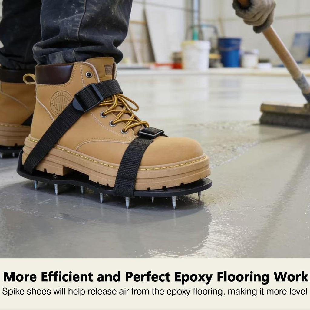 Epoxy Spiked Shoes for Epoxy Flooring, Epoxy Garage Floor Coating Kit