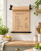 Kraft Paper Dispenser Wall Mount, Adjustable Paper Roll Holder for 18"/24"