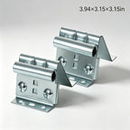 Garage Door Adjustable Top Bracket,2 Pack,Galvanized Steel