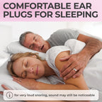 PQ Wax Ear Plugs for Sleeping, Silicone, Pink, 15 Count