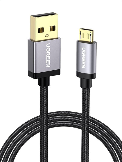 Micro USB Cable, 3FT High Speed Fast Charging USB Cable, Nylon Braided Durable Android Phone Charger Cord, Compatible