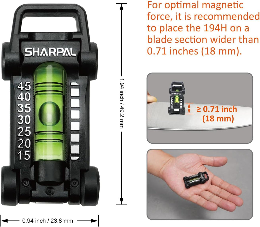 194H Whetstone Knife Blade Sharpener Sharpening Stone Angle Guide | Chisel/Plane Iron Blade Honing Guide, Knife Edge
