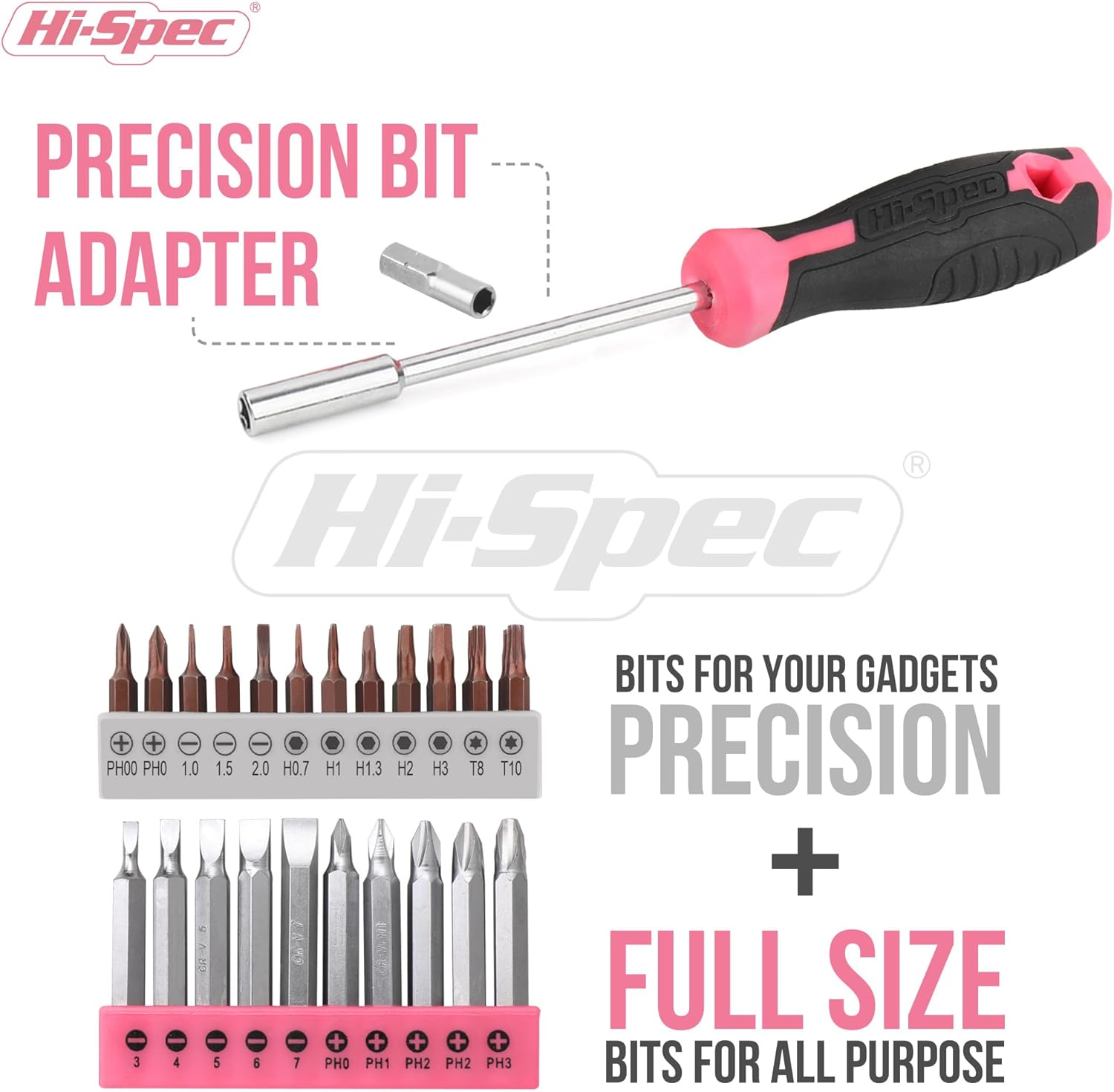 58pc Pink 8V USB Electric Power Cordless Drill Driver and Womens Ladies Home DIY Tool Kit Set. Screwdrivers, Drill