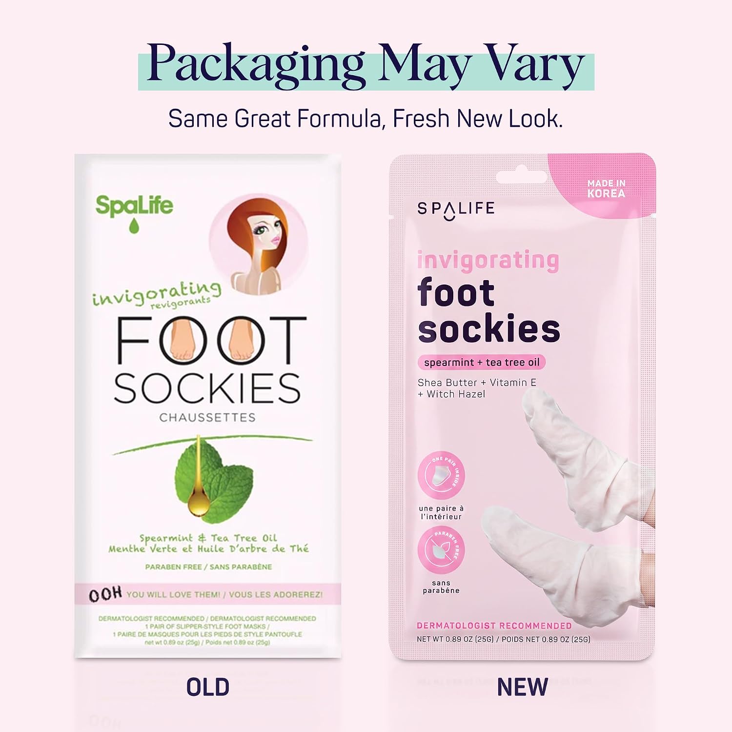 Moisturizing Foot Sockies | Foot Mask for Dry Cracked Feet | Tea Tree Oil Softening Booties | Callus Remover