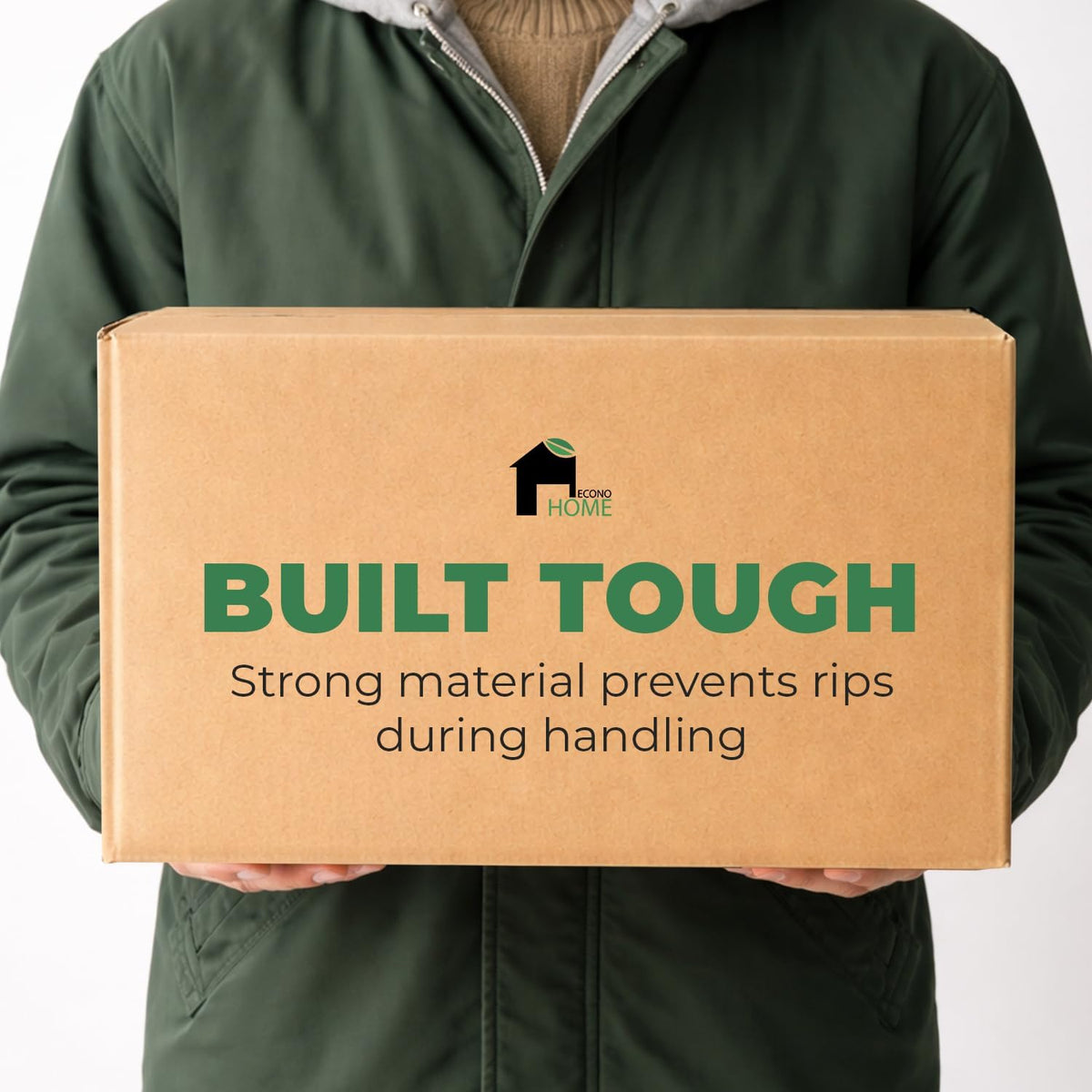 Corrugated Shipping Boxes - 20x20x15" Large Moving Boxes - Durable Cardboard - For Packing, Storage & Small Business