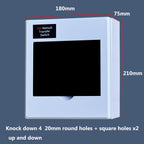 Manual Transfer Switch 30A Generator Transfer Switch 120/240V,7500W Capacity, 3-Pole, for Portable Generator
