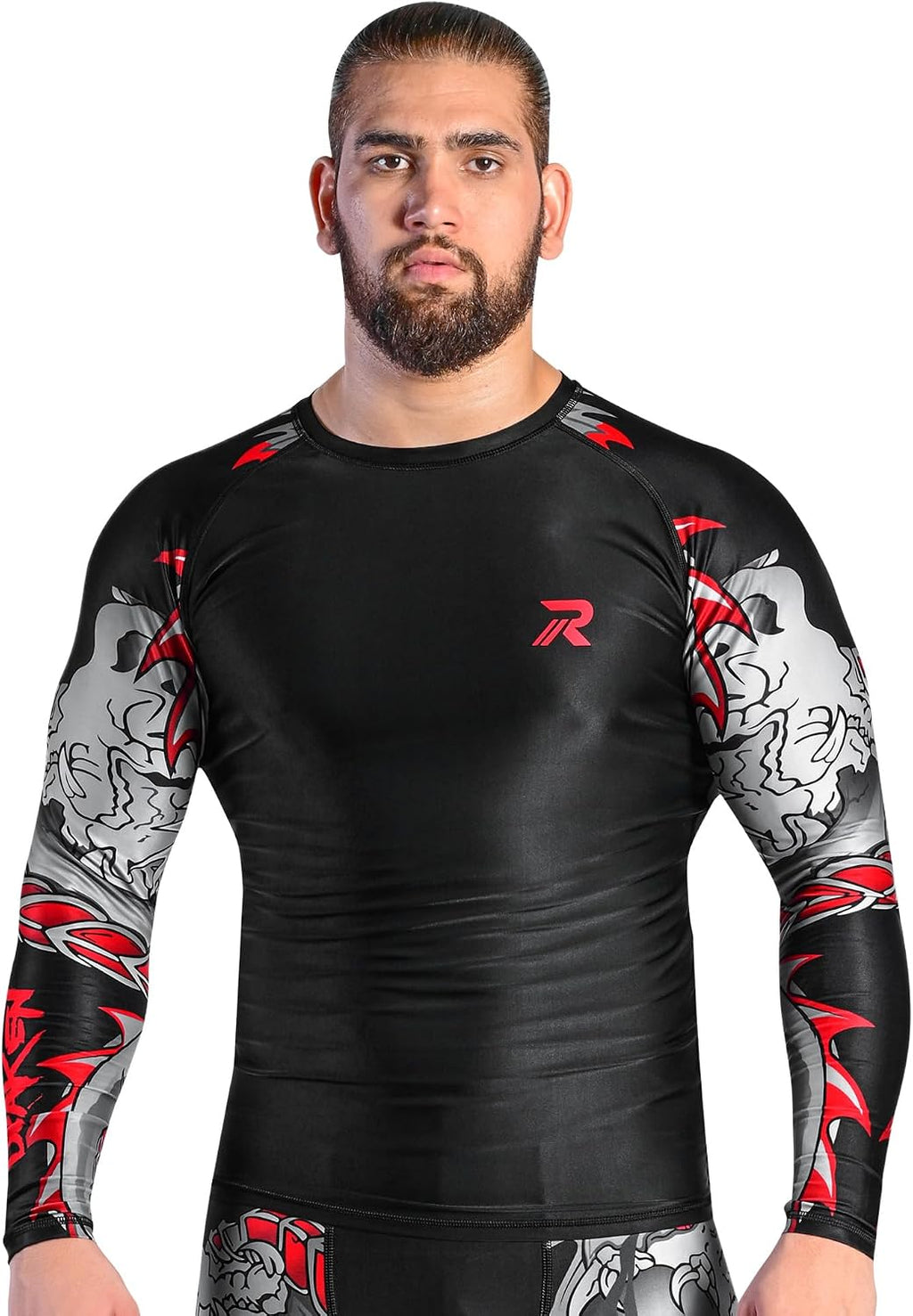 ROAR MMA Rashguard & BJJ Grappling Shorts Cage Fight Jiu Jitsu Spats No Gi Sets