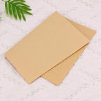Vintage Kraft Paper Letter Sheets, 100 Sheets A4 Blank Writing