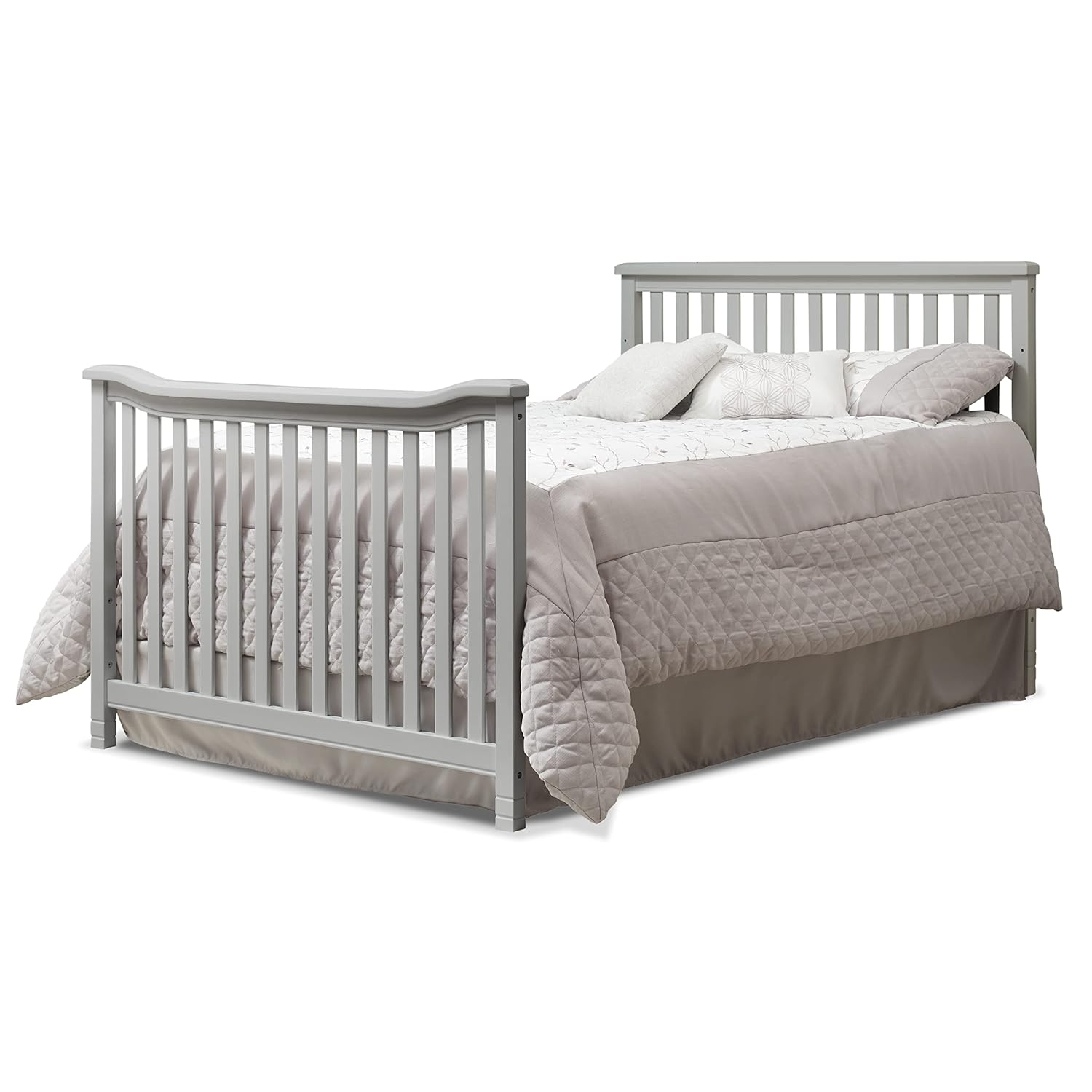 Palisades 3-Piece Nursery Set with 4-in-1 Convertible Crib, 4-Drawer Dresser, Changing Table with Hamper, Baby