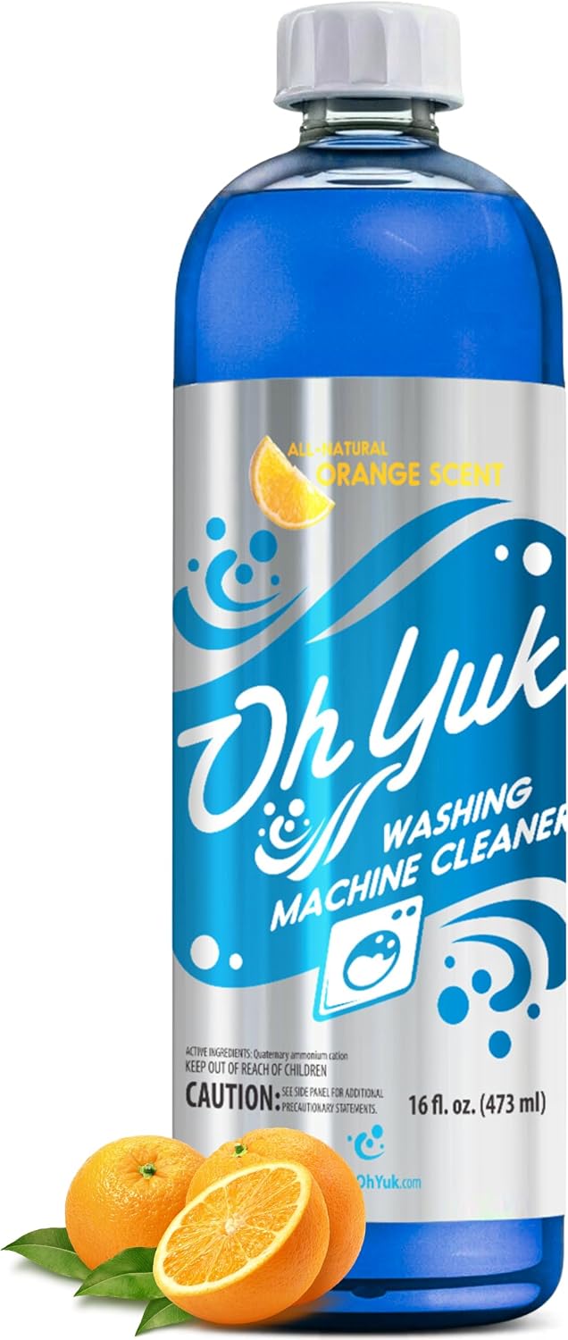 Washing Machine Cleaner for HE & Non-HE Washers, Septic Safe, 16oz